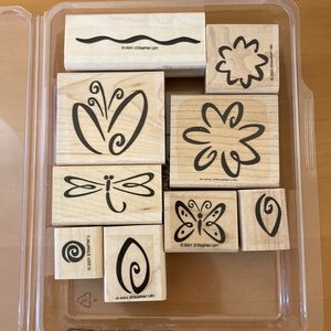Stampin’ Up! Fresh Flowers 9-Piece Two-Step Stampin’ Floral Stamp Set